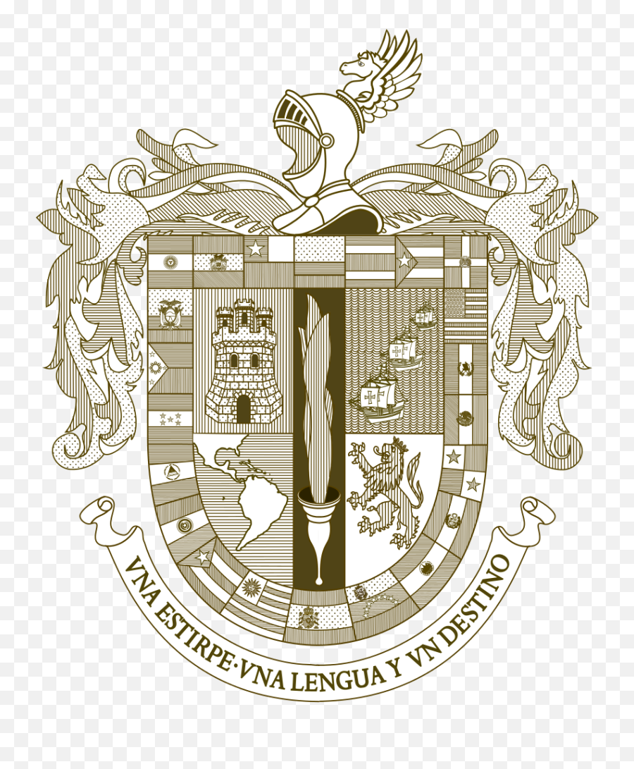Coat Of Arms Of Asale - Academia Guatemalteca De La Lengua Española Emoji,Bandera Dominicana Emoji