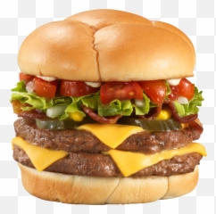 Sandwich Clipart Veggie - Danish Burger Emoji