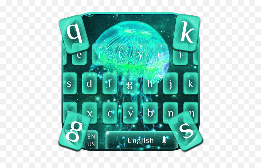 Lucid Underwater Jellyfish - Computer Keyboard Emoji,Computer Keyboard Emojis