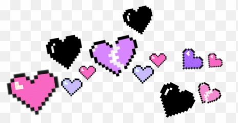 My Heart Crown Emoji Edit Goth Broke - Heart,Goth Emoji