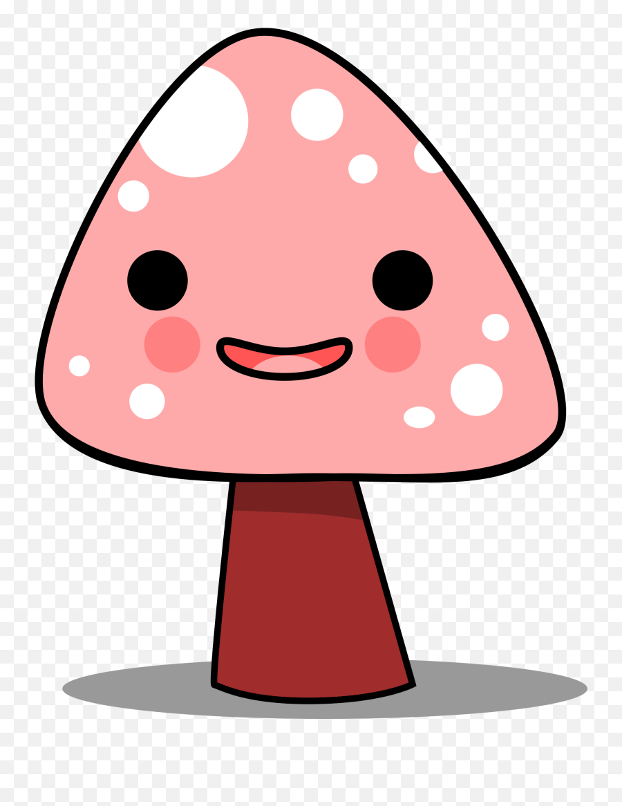 Mushroom Clipart Polka Dot Mushroom - Mushroom Clipart Emoji,Mushroom Man Emoji