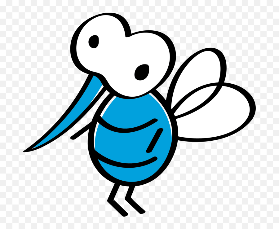 Daring Dashers Hugs Bugs Club - Cute Mosquito Clipart Emoji,Mosquito Emoticon