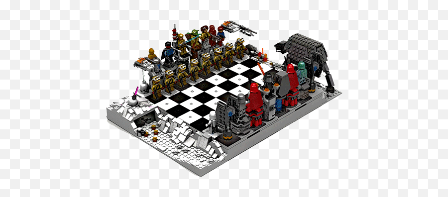 Entertainment - Lego Star Wars Chess Board Emoji,Chess Emoji
