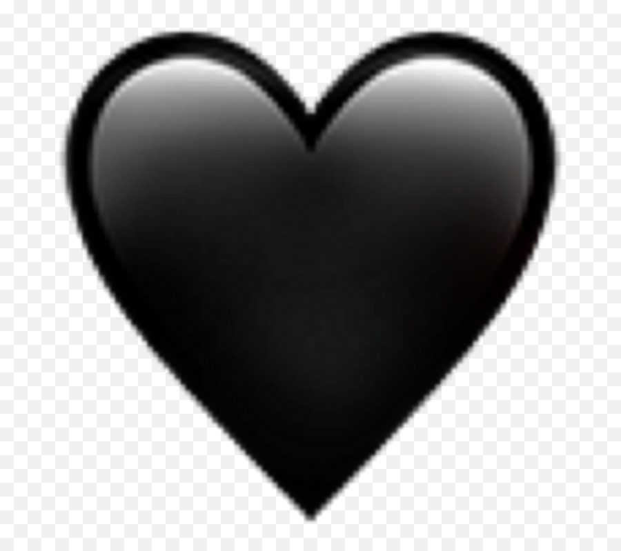 Newemojiiphone Iphone Iphonex Emojiiphone Iphoneemoji - Black Heart Emoji,Emojios