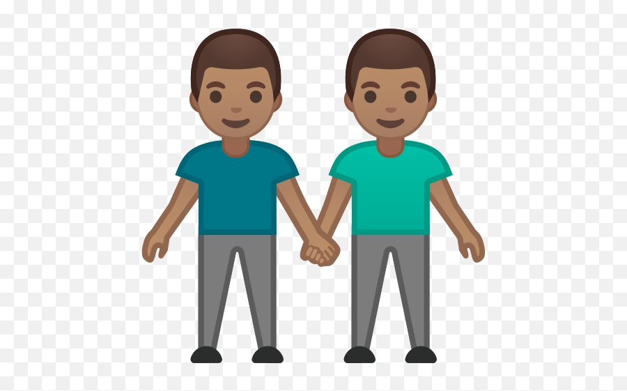 Men Holding Hands Medium Skin Tone Emoji - Emoji,Friendship Emoji