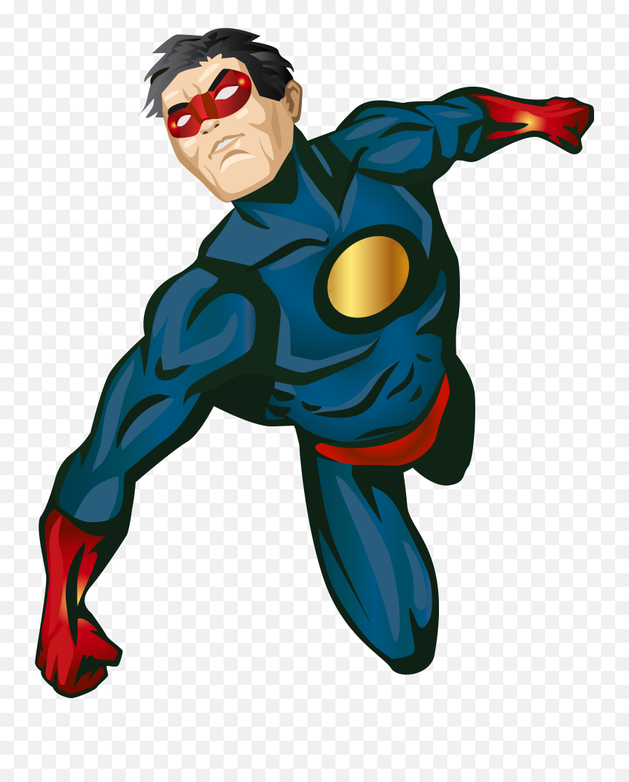 Superhero Clipart Transparent - Super Hero Png Emoji,Super Hero Emoji