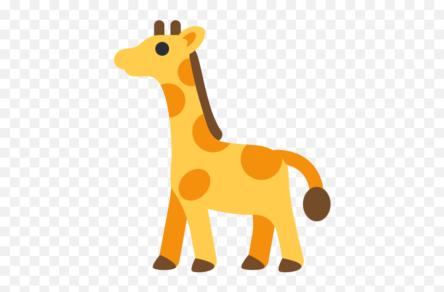Giraffe Emoji - Gold Giraffe Silhouette Png,Giraffe Emoji