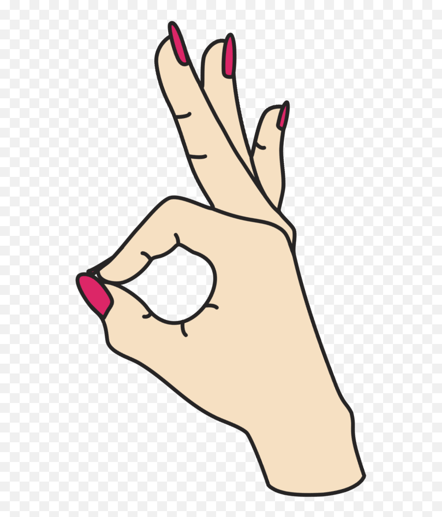 Hand Ok Sticker By Cascar Studio For Ios U0026 Android Clipart - Clip Art Emoji,Ok Hand Gesture Emoji