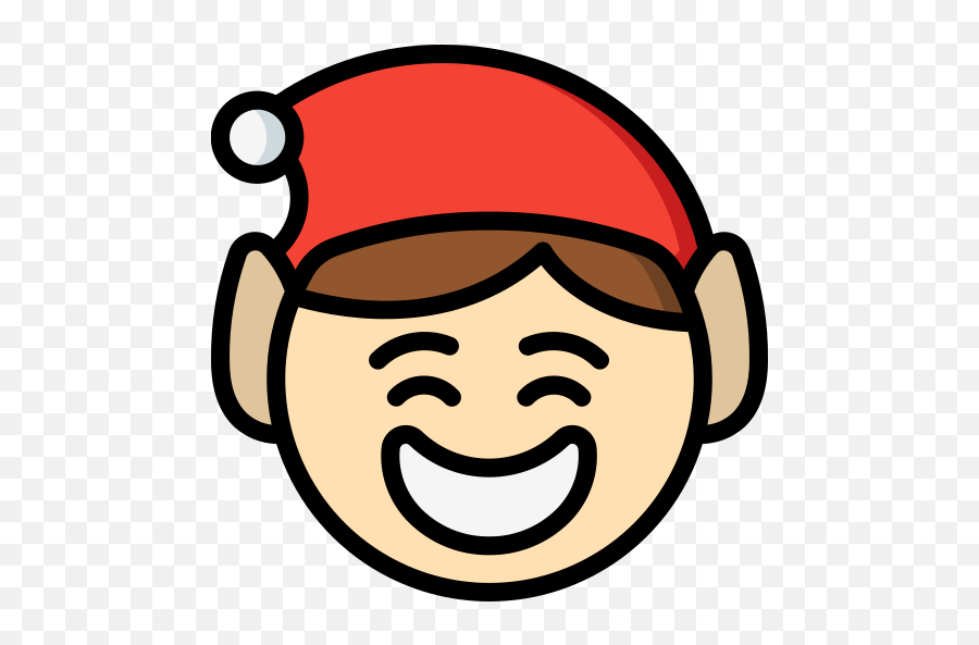 Smiley - Free Christmas Icons Clip Art Emoji,Elf Emoticons