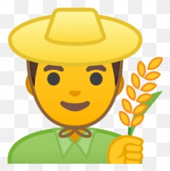 Man Farmer Emoji Meaning With Pictures - Farmer Icon Png,Potato Emoji