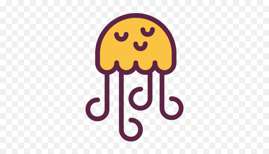 Jellyfish Icon Of Dualtone Style - Available In Svg Png Clip Art Emoji,Jellyfish Emoticon