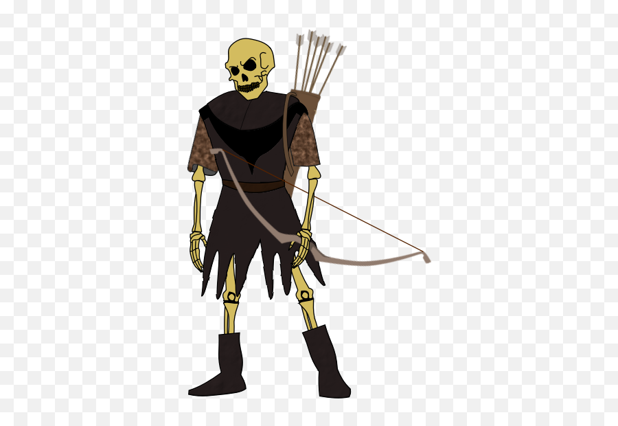 Undead Archer - Portable Network Graphics Emoji,Grim Reaper Emoji