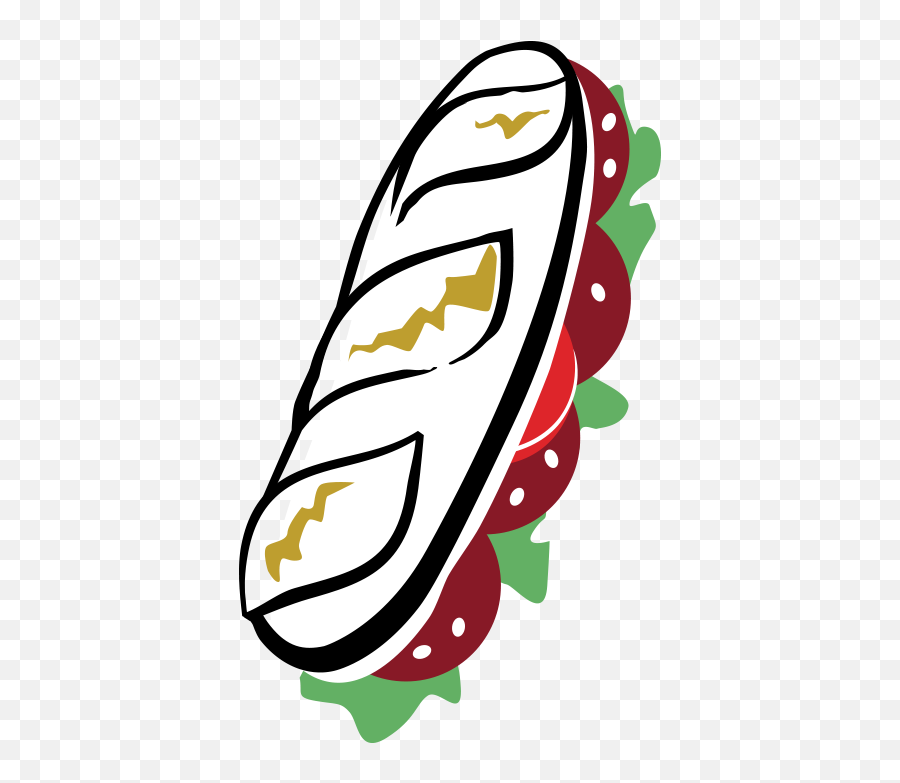 Salami Baguette - Illustration Emoji,Salami Emoji