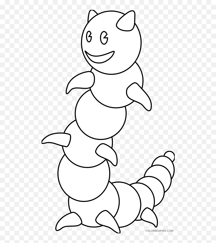 Worm Coloring Pages Clipartist Net Worm Printable - Coloring Book Emoji,Worm Emoji