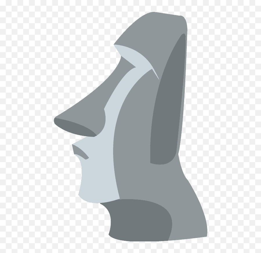 Moai Emoji Clipart,Moyai Emoji
