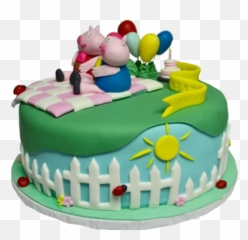 Peppa Pig Cake U2013 Sugar Street Boutique - Cake Decorating Supply Emoji,Emoji Cake Ideas