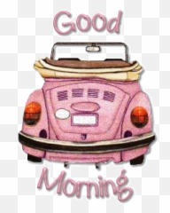 Good Morning Graphics - Good Morning Wishes Car Emoji,Good Morning Emojis