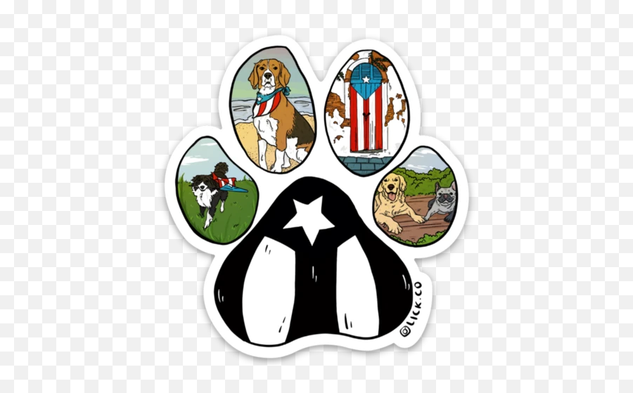 Productsu2013 Tagged Stickersu2013 Lickco - Dog Emoji,Beagle Emoji