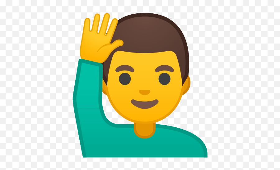 From A - Hand Up Emoji,Raised Hands Emoji