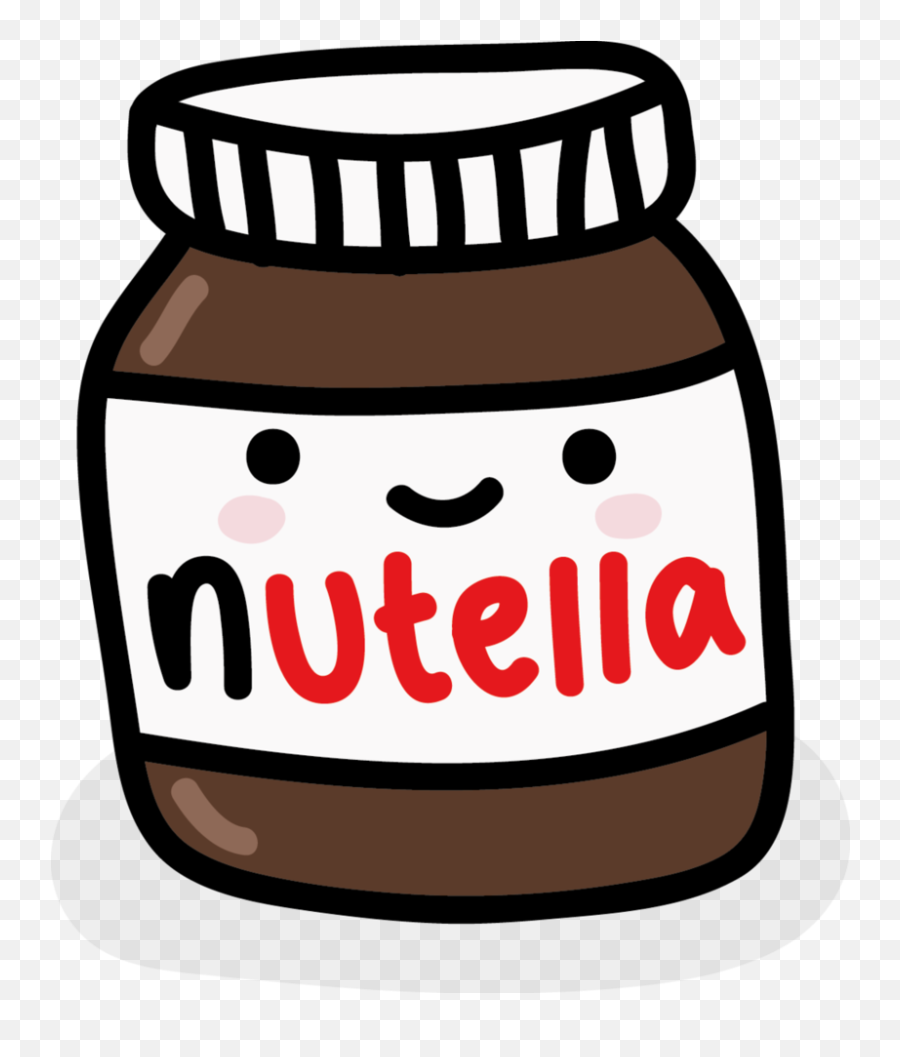 Tumblr Png Nutella Cute Stickers - Love Nutella Emoji,Nutella Emoji