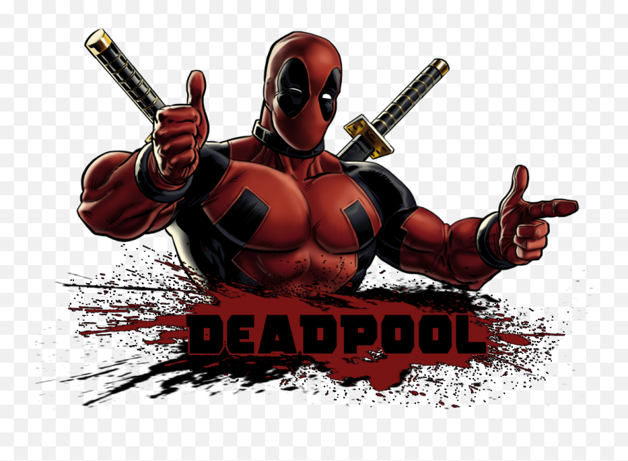 Download Deadpool Poster Png Hq Png Image - Poster Deadpool Emoji,Deadpool Emoji Keyboard