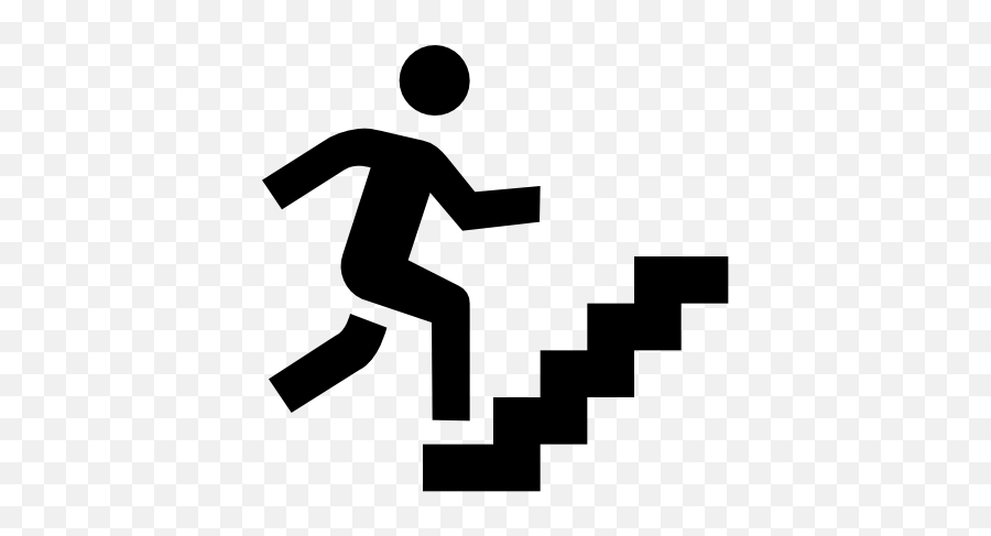 Library Of Walking Up Stairs Clipart Royalty Free Library - Walking Up Stairs Clipart Emoji,Stairs Emoji