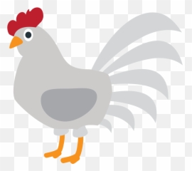 Emojione1 1f413 - Rooster Emoji,Emoji Chicken