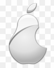Apple Looks Like Apple Logo Pear Pear - Apple Pear Logo Emoji,Apple Thinking Emoji
