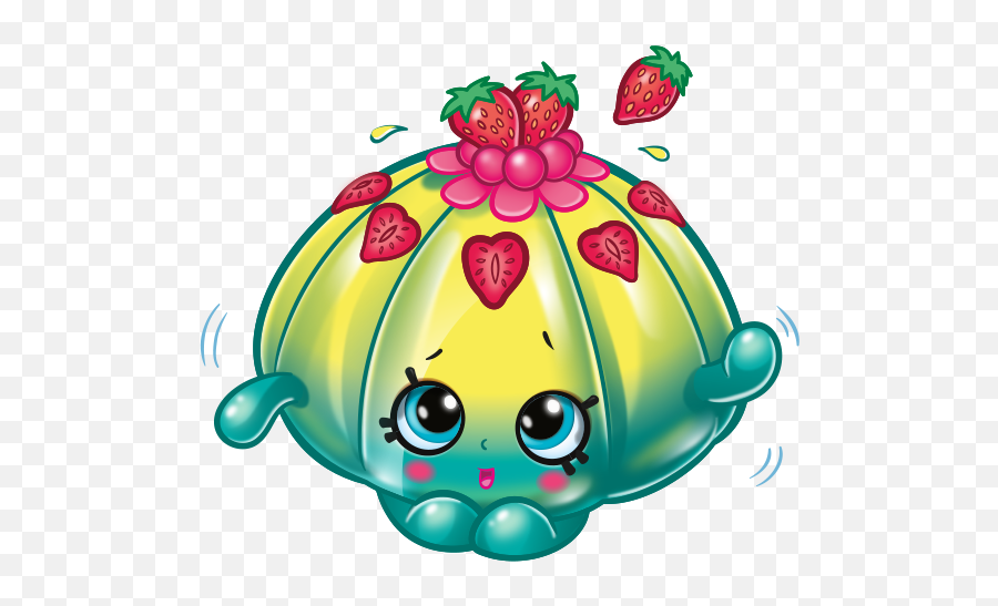 Cute Fruit Jello Shopkins Picture - Shopkins Cute Fruit Jello Emoji,Jello Emoji
