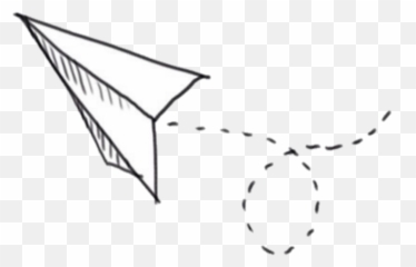 Paper - Paper Airplane Doodle Png Emoji,Guess The Emoji Plane Paper