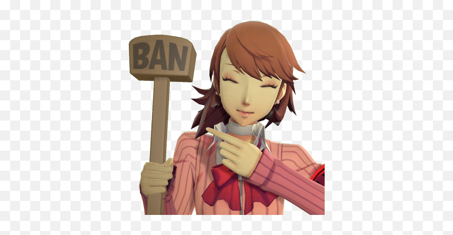 Persona - Cartoon Emoji,Ban Hammer Emoji