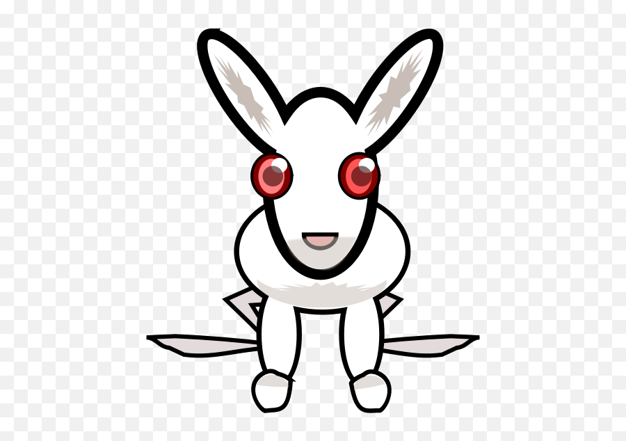Rabbit Emoji,Bunny Emoticon