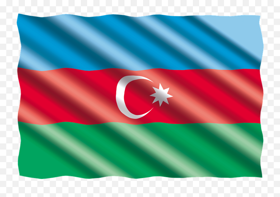 International Flag - Sticker Azeri Emoji,Azerbaijan Flag Emoji