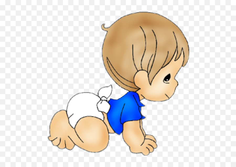 Baby Babyboy Bebe Cute Menino Collage - Baby Boy And Baby Girl Clipart Emoji,Baby Crawling Emoji