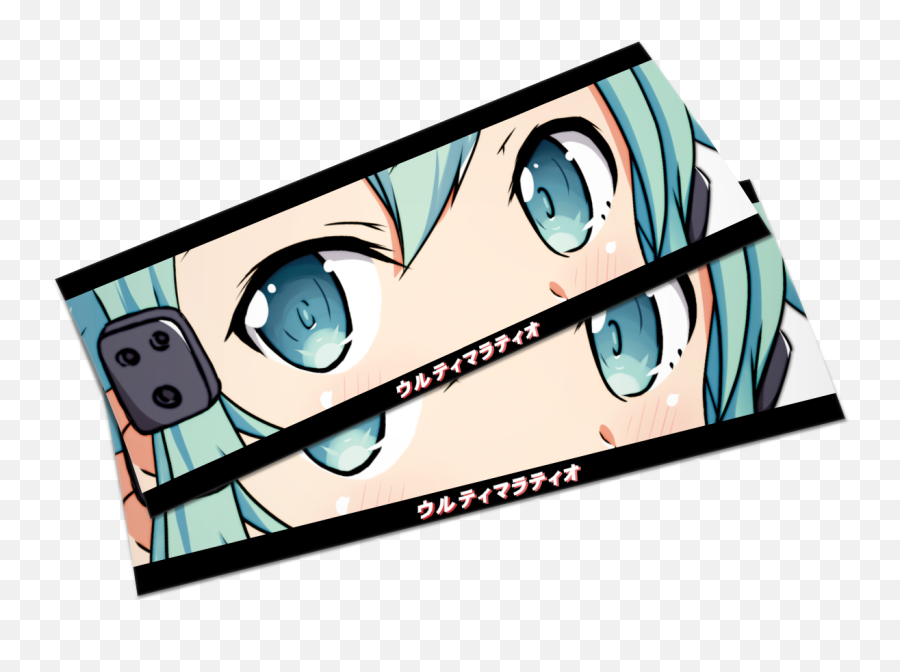 Sinon Eyes Slap - Eye Clipart Full Size Clipart 1570761 Anime Eyes Slap Emoji,Face Slap Emoji