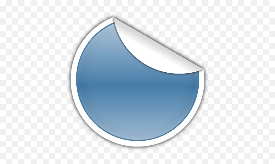 Blue Sticker Vector Illustration - Sticky Notes Circle Png Emoji,Dinosaur Emoji