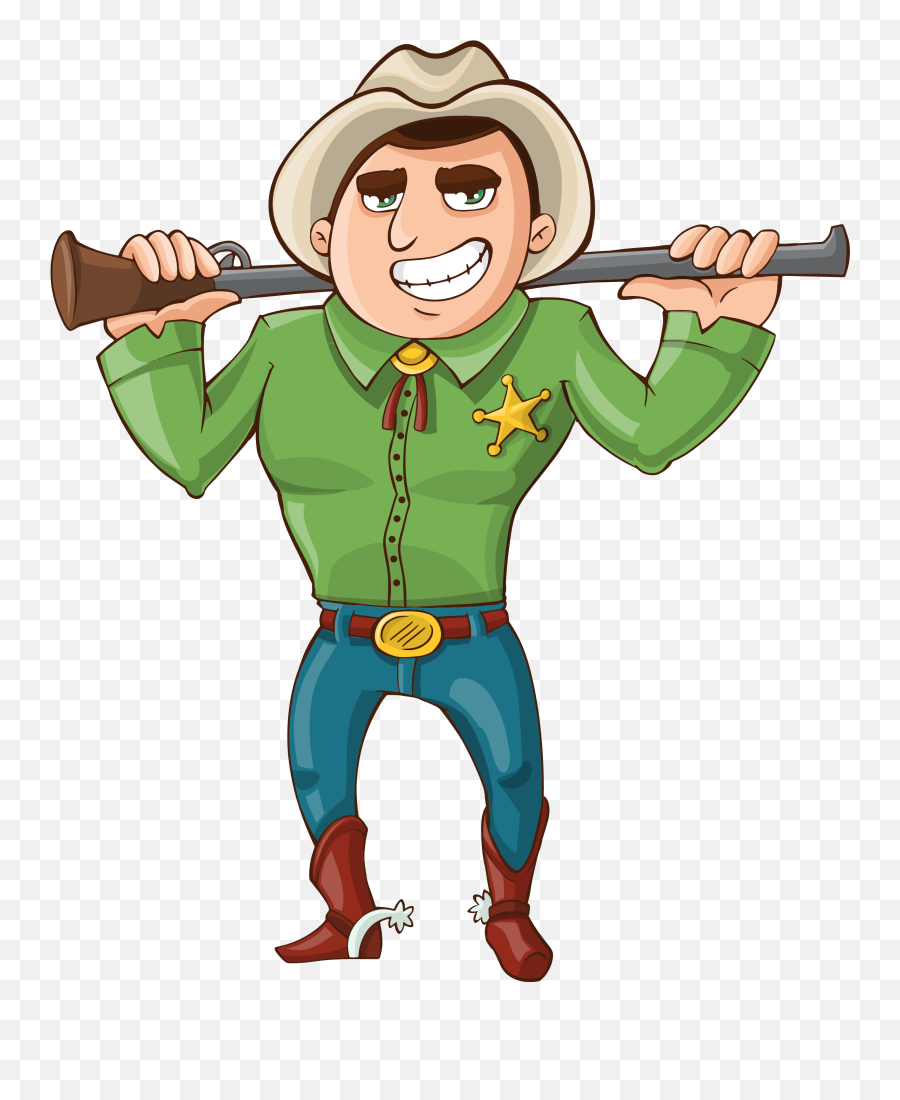 Rules Clipart Point Rules Point - Cartoon Cowgirl And Cowboy Emoji,Sheriff Emoji