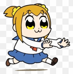 Pop Team Epic Whatsapp Stickers - Stickers Cloud Cartoon Emoji,Epic Face Emoji