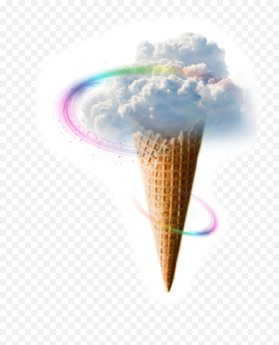 Rainbow Cloud Aftertherain Tumblur - Ice Cream Emoji,Ice Cream Cloud Emoji