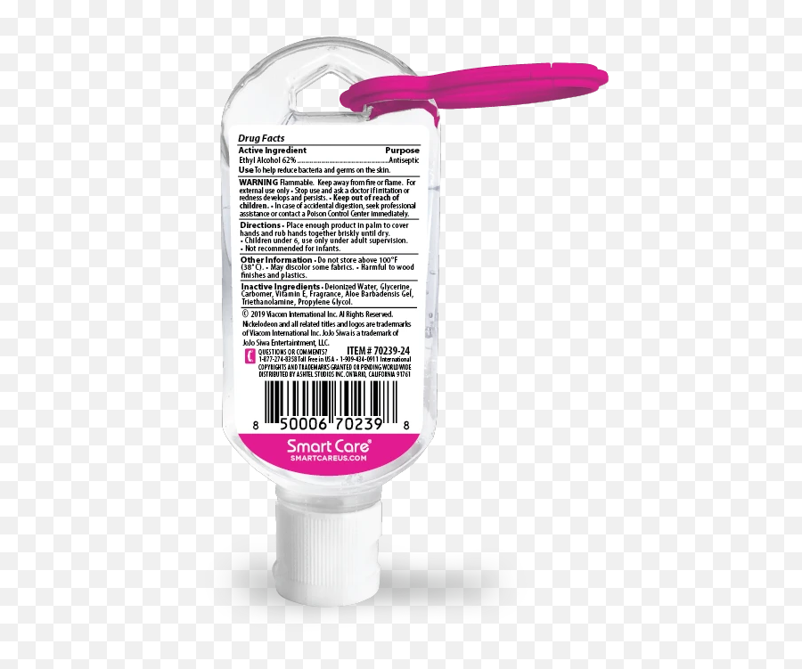 Smart Care Jojo Siwa Hand Sanitizer 2 Fl Oz - Nail Polish Emoji,Nail Care Emoji