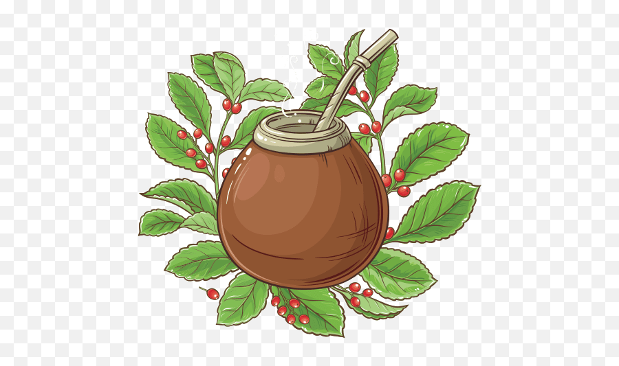 Coffee And Tea For Yerba Mate - Mate Ilustração Emoji,Sip Tea Emoji