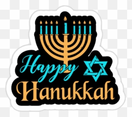 Happy Hanukkah Sticker Challenge - Clip Art Emoji