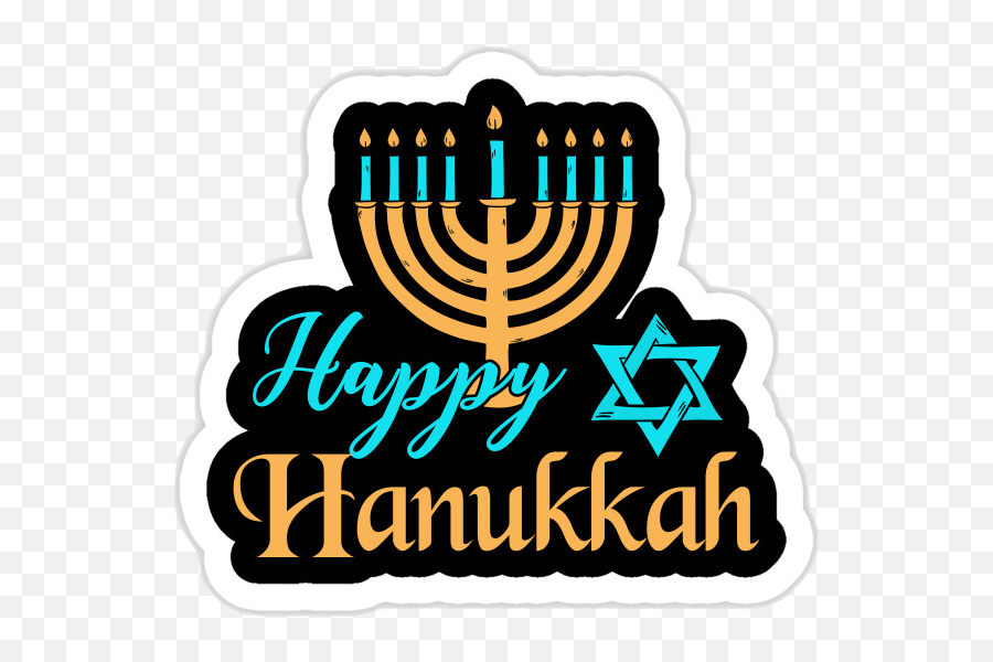 Happy Hanukkah Sticker Challenge - Clip Art Emoji,Happy Hanukkah Emoji