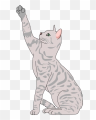 Cat Clipart - Transparent Realistic Cat Clipart Emoji,Gray Cat Emoji