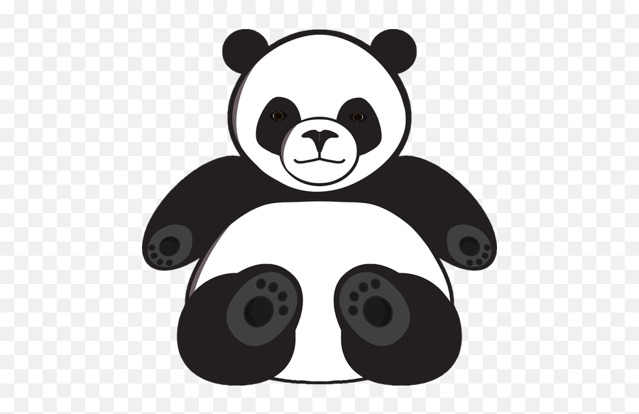 Panda Giant - Disegno Panda Emoji,Red Panda Emoji