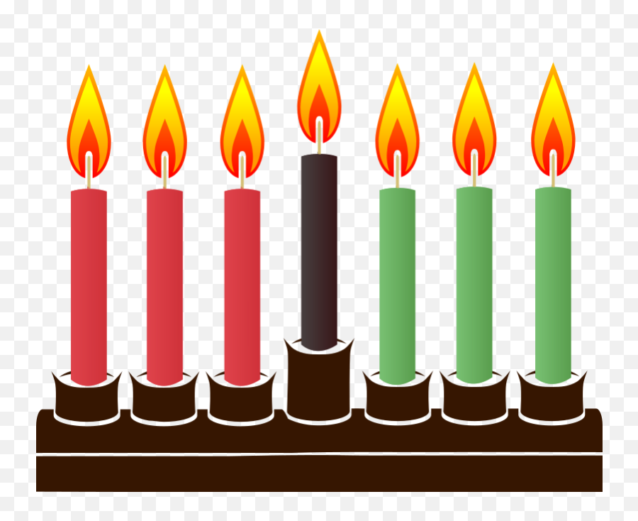 Kinara - Cartoon Kwanzaa Candles Png Emoji,Kwanzaa Emoji