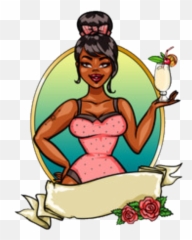 cartoon sexy lady girl woman Sticker by Jessica Knable - Female Leprechaun Emoji