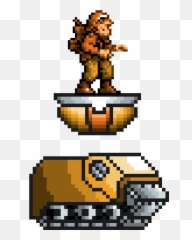 Rebel Soldier Ver A - Rebel Soldier Metal Slug Clipart Rebel Metal Slug Emoji,Slug Emoji