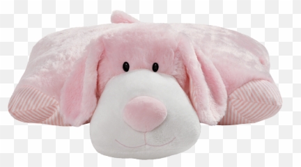 Pink Puppy Pillow Pet - Pink Pillow Pet Emoji,Sleeping Emoji Pillow