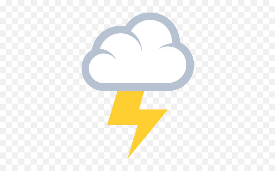 Cloud With Lightning Emoji For Facebook Email Sms - Brutus Is In The Server Room,Tornado Emoji